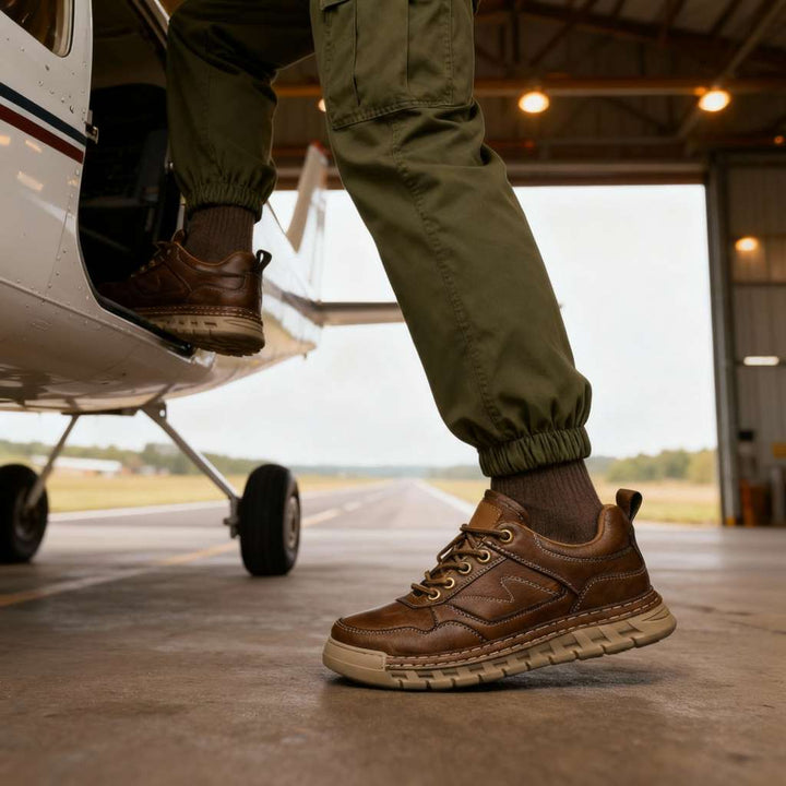 Captain Leather Sneakers