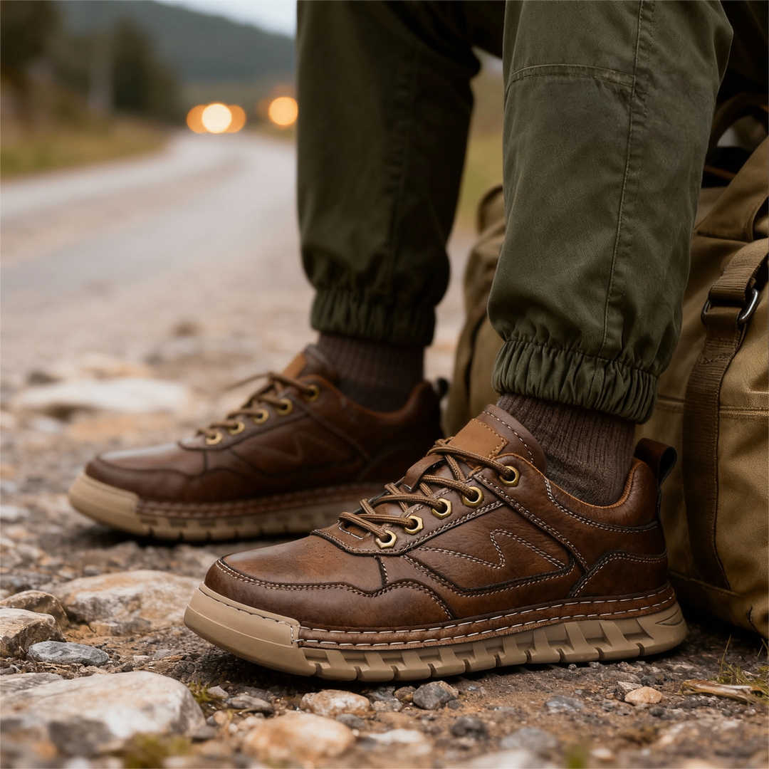 Captain Leather Sneakers