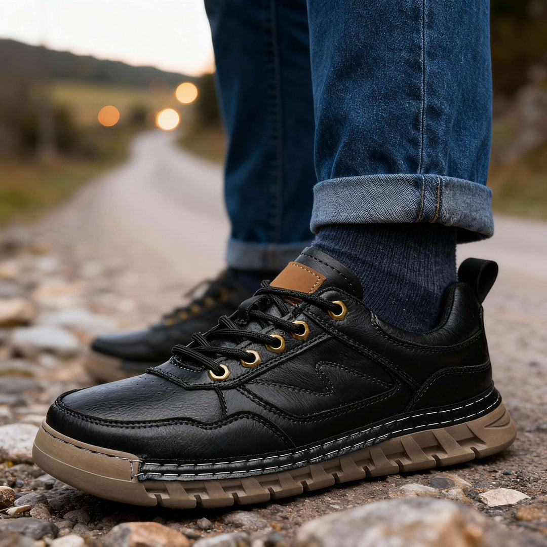 Captain Leather Sneakers