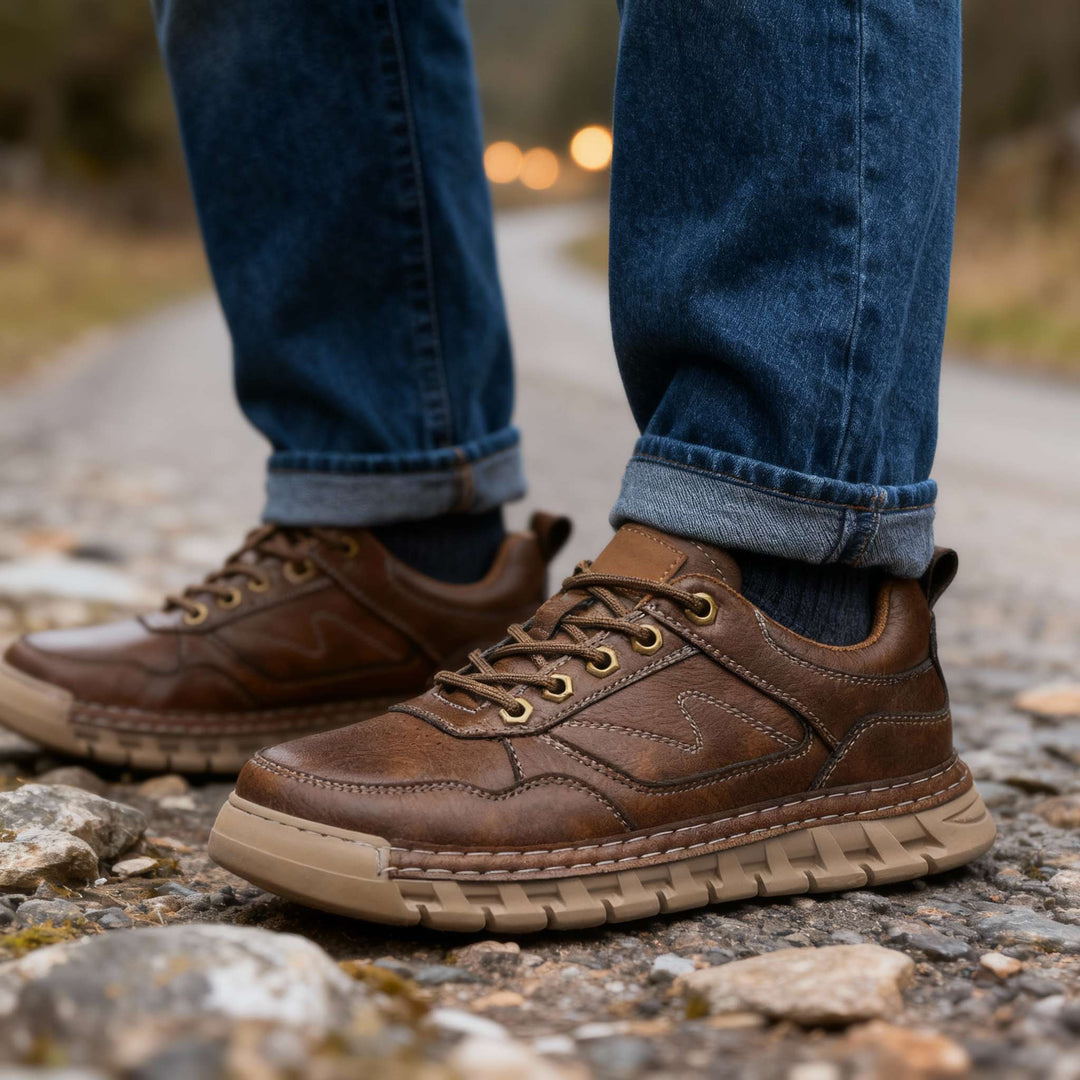 Captain Leather Sneakers